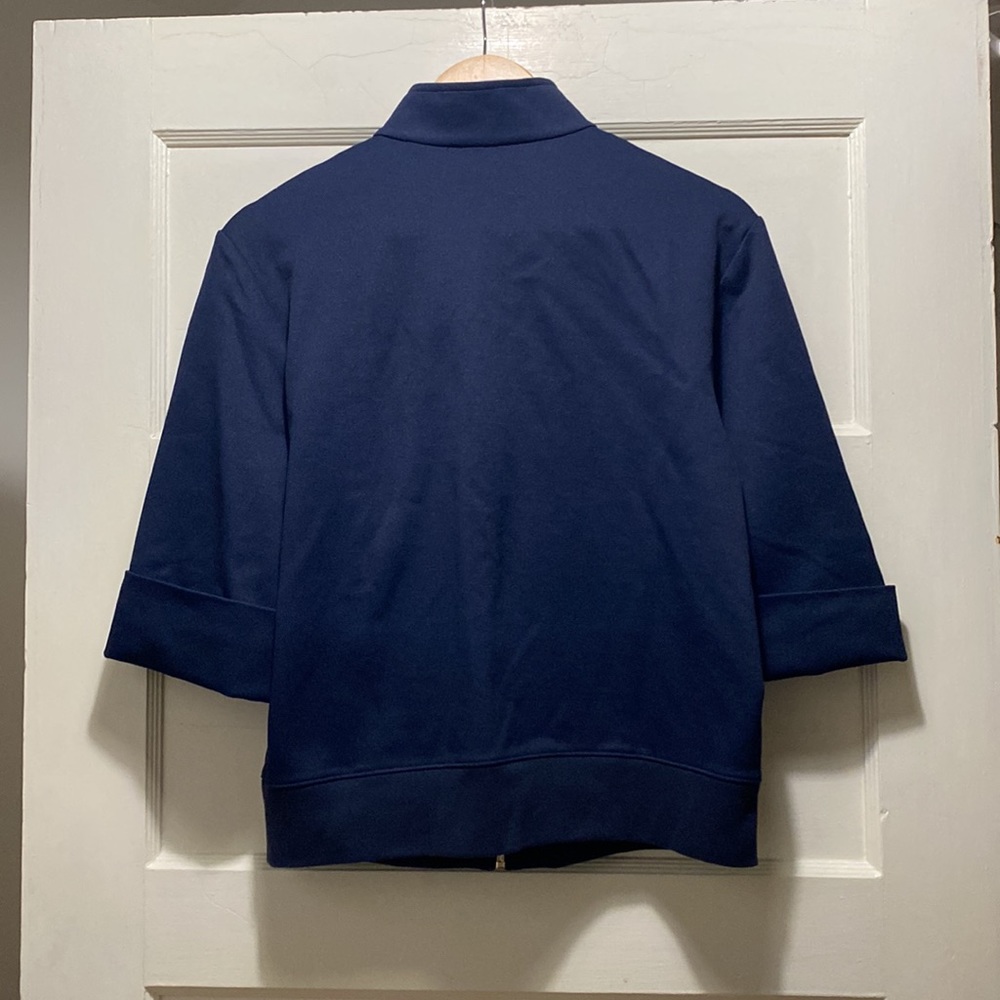 St. John Collection 3/4 sleeve jacket sz L - Picture 7 of 8